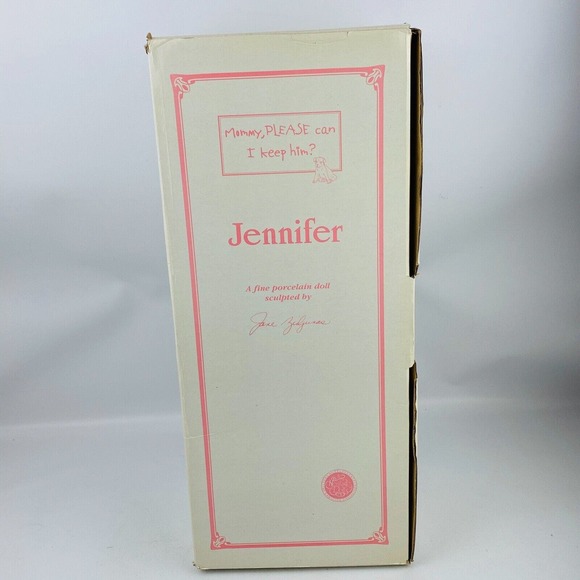 Hamilton Heritage Jennifer Doll & Dog Jane Zidjunas Can I Keep Him? NRFB - Picture 6 of 9